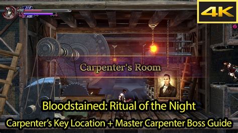 bloodstained ritual of the night carpenter room|Master Carpenter (boss fight) + Carpenter's Room (location .